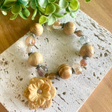 Gold Flower Bracelet